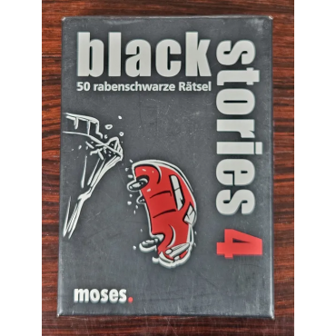 Black Stories 4 - Gesellschaftsspiel - moses 