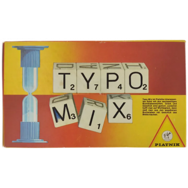 Typo Mix - Würfelspiel, Piatnik
