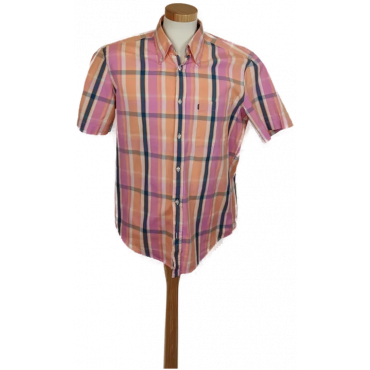 Boss Herren Hemd Karo-Design Gr. 48/M