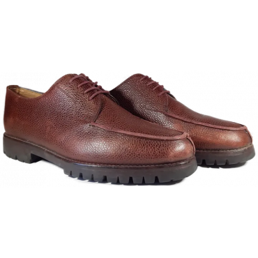 GOM MAR Herren Schnürschuhe, rotbraun - Gr. 39,5