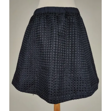 ICHI Damen Rock, blau - Gr. S