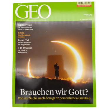 Zeitschrift "Geo - Das Leben mit anderen Augen sehen" 01/2015