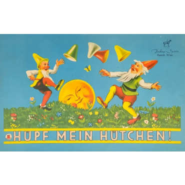 Vintage - Hüpf mein Hütchen! - Gesellschaftsspiel - Piatnik