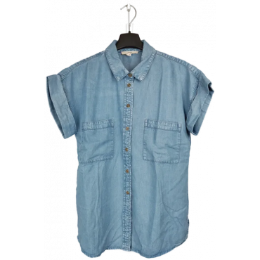 Esprit Damen Bluse blau Gr.S