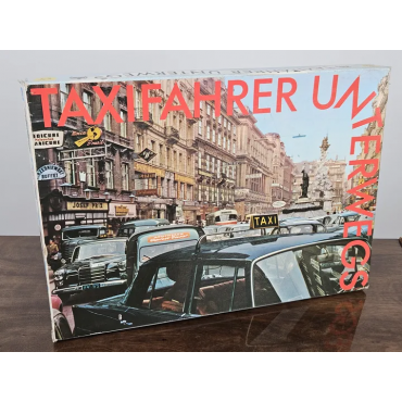 TAXIFAHRER UNTERWEGS - Vintage Gesellschaftsspiel - Piatnik 