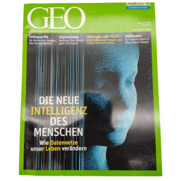 Zeitschrift "Geo - Das Leben mit anderen Augen sehen" 08/2013