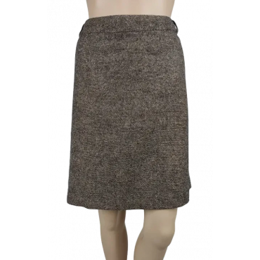 Jake*s Damen Rock braun/schwarz - Gr. 42