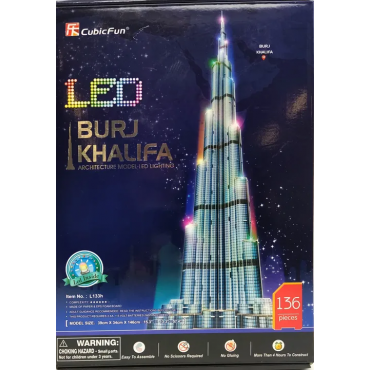 Burj Khalifa - Architecture Model-Led Lighting - CUBIC FUN