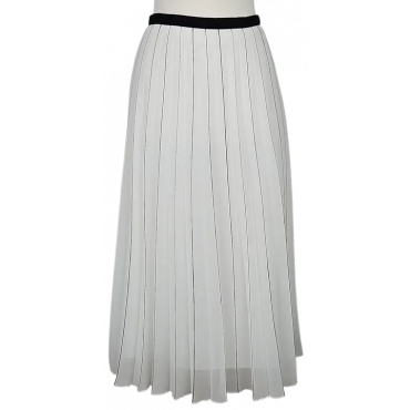 MANGO Damen Rock, weiß - Gr. M 