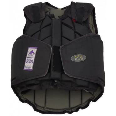 Rücken Protektor Kinder schwarz Gr. M