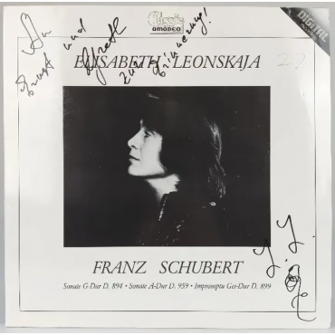 Vinyl LP - Elisabeth Leonskaja - Franz Schubert