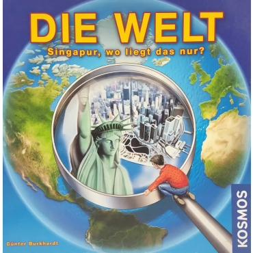 Die Welt, Singapur, wo liegt das nur? - Gesellschaftsspiel - Kosmos