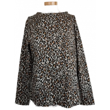 Gerry Weber Damen Pullover animal print Gr. 40