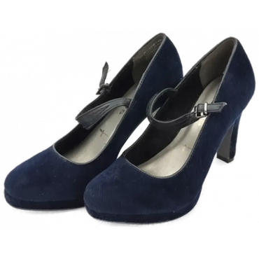 Tamaris Damen Pumps dunkelblau Gr. 38