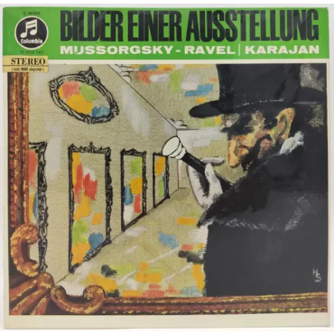 Vinyl LP - Mussorgsky, Ravel, Karajan - Bilder einer Ausstellung 