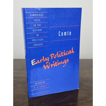 Comte: Early Political Writings - Auguste Comte, H.S. Jones 
