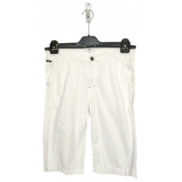 Hugo Boss Damen Shorts weiß Gr. M