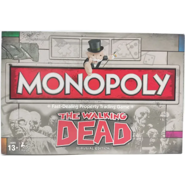 Monopoly, The Walking Dead Edition - Gesellschaftsspiel, Hasbro 