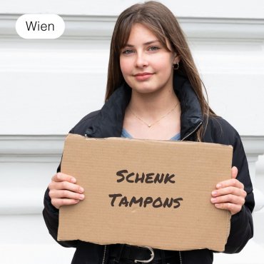 Produkte Spenden | Caritas Wien | Schenk Tampons, Binden und ein Zahnbürstel für Frauen in Not | Caritas Wirhelfen.shop