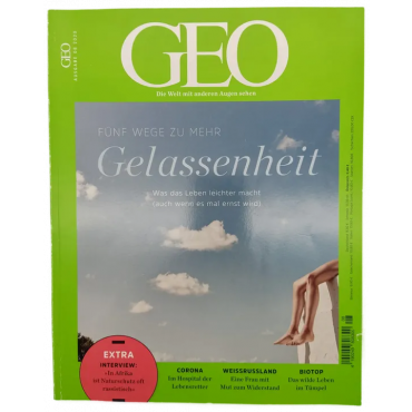 Zeitschrift "Geo - Die Welt mit anderen Augen sehen" 08/2020