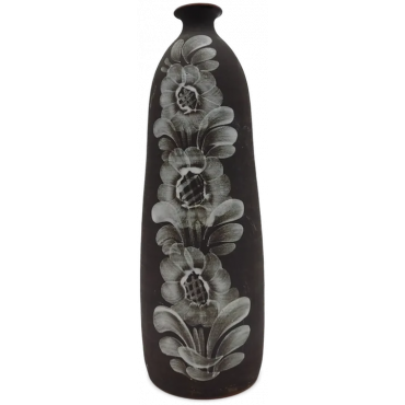 Kärntner Handwerk Vase braun 