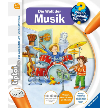 tiptoi® Wieso? Weshalb? Warum? Die Welt der Musik - Inka Friese