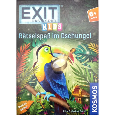 Exit das Spiel KIDS - Rätselspaß im Dschungel - KOSMOS