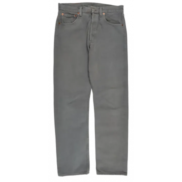 Levis 501 Herren Jeans, grau - W32/L32