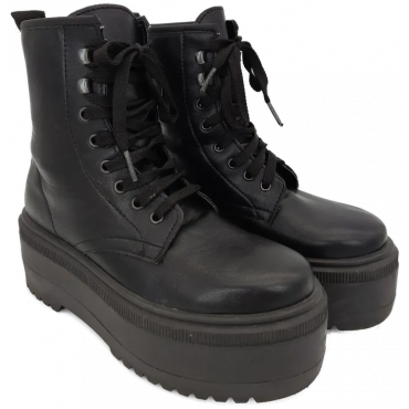 ASOS Damen Plateu-Boots , schwarz - Gr. EU 36