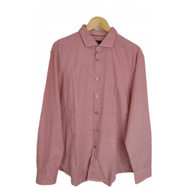 Boss Herren Hemd rot/weiß kariert Gr. XXL