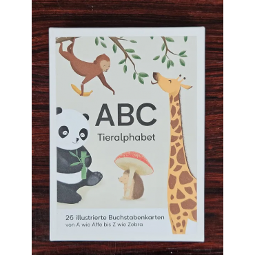 ABC Tieralphabet - Gesellschaftsspiel - VIERUNDFÜNFZIG Illustration