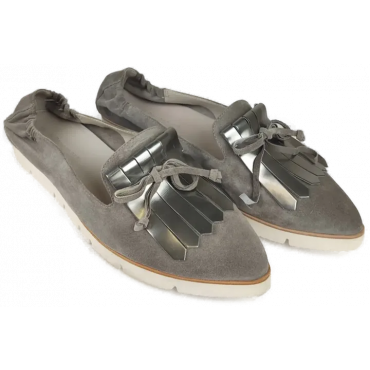 Kennel & Schmenger Damen Slipper, grau - Gr. 43