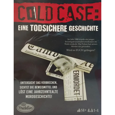 Cold Case - Eine Todsichere Geschichte - Gesellschaftsspiel, Ravensburger