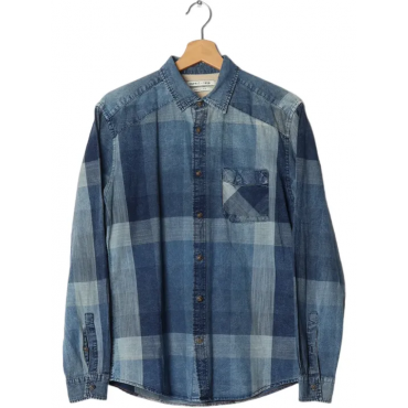 Babäm! - ESPRIT Herren Jeanshemd, blau - Gr. M