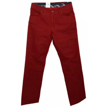 Eurex by Brax Herren Jeans rot Gr. M