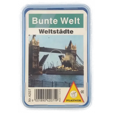 Bunte Welt - Weltstädte Kartenspiel