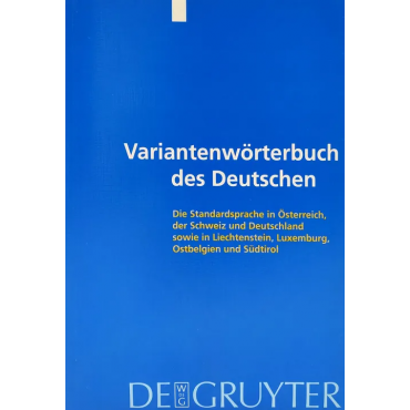 Variantenwörterbuch des Deutschen - Ulrich Ammon