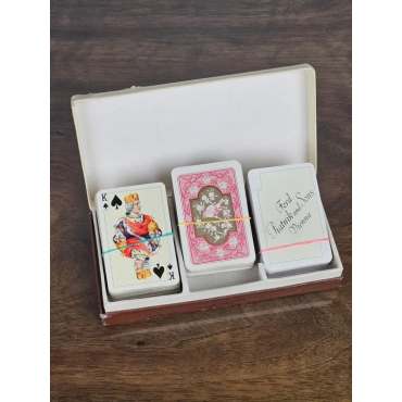 VINTAGE - Kartenset 3x55 Karten - PIATNIK