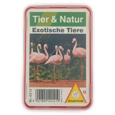 Exotische Tiere - Kartenspiel 