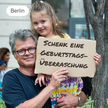 Schenk einen Blumengruß gegen die Einsamkeit