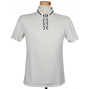 HUGO BOSS Herren T-Shirt, weiß - Gr. M 