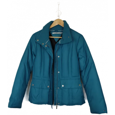 Tommy Hilfiger Damenjacke petrol Gr. L