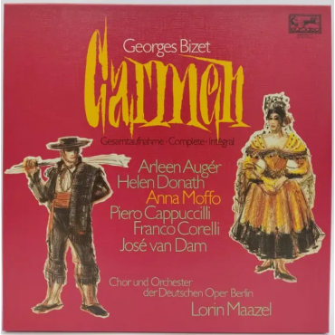 Vinyl LP - Georges Bizet - Carmen, 3-LP's Box