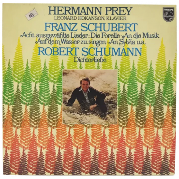 Vinyl LP - Hermann Prey, Franz Schubert, Robert Schumann - Acht ausgewählte Lieder