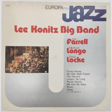Vinyl LP - Europa Jazz - Lee Konitz Big Band, Farrell, Longo, Locke
