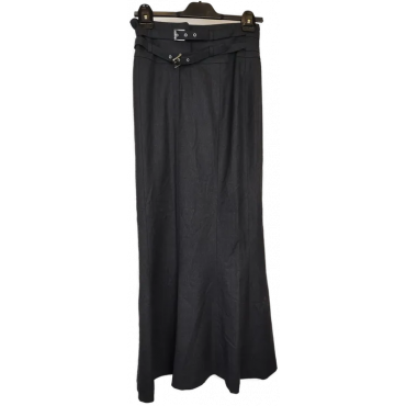 Escada Damen Godet Rock anthrazit Gr. 36