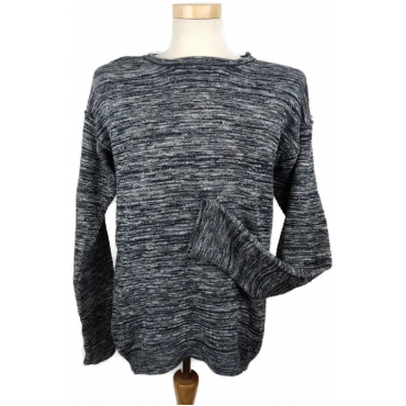 Guido Maria Kretschmer Herren Pullover schwarz gemustert Gr. 52/54