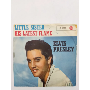 Elvis Presley "Little sister, his latest Flame" Single, Vintage