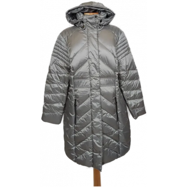 Sportalm Damen Steppmantel silber Gr. 44