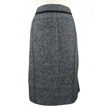 s.Oliver Damen Rock, grau - Gr. XXL/44